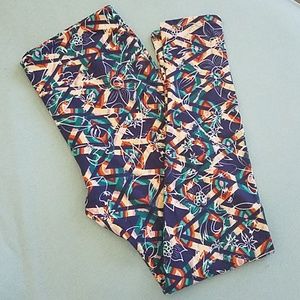 Lularoe TC leggings - Floral, multicolored